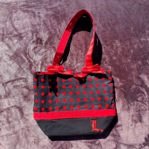 Vintage Donna Sharp Polka Dot Bag